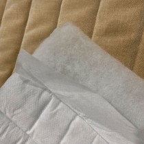 Channel Double Sided Quilted Fabric with Scrim Back