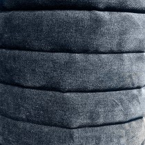 Channel Double Sided Quilted Fabric Gunm1