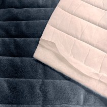 Channel Double Sided Quilted Fabric Gunm3