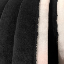 Channel Double Sided Quilted Fabric Charc1