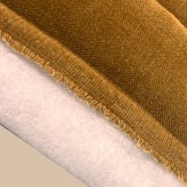 Channel Double Sided Quilted Fabric with Scrim Back