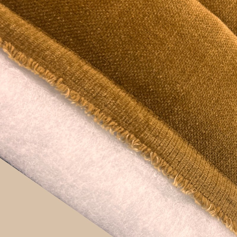 Channel Double Sided Quilted Fabric with Scrim Back