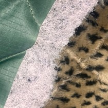 Luxury Quilted Short Pile Fur Wadded 3