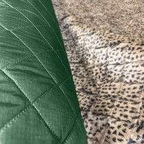 Luxury Quilted Short Pile Fur Wadded 3