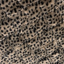 Luxury Quilted Short Pile Fur Wadded5