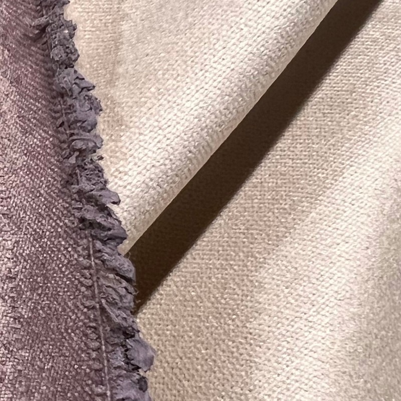 Clearance Fire Retardant Velvet Beige 4