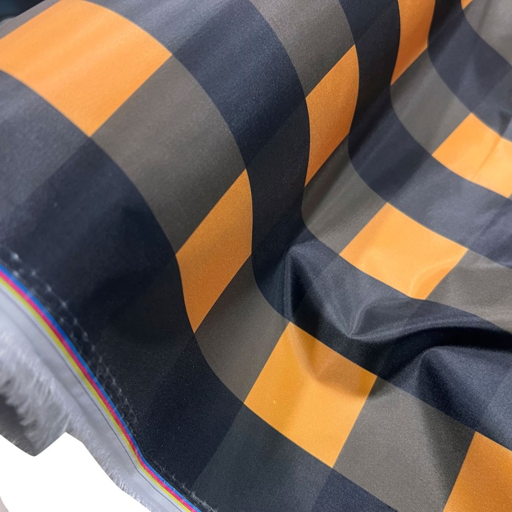 Clearance 7oz PU Coated Waterproof Fabric Orange 1