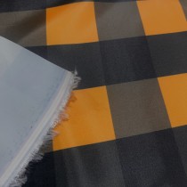 Clearance 7oz PU Coated Waterproof Fabric Orange 2