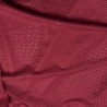 Wine Airtex Mesh Fabric 