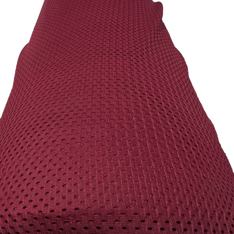 Wine Airtex Mesh Fabric  Wine 4