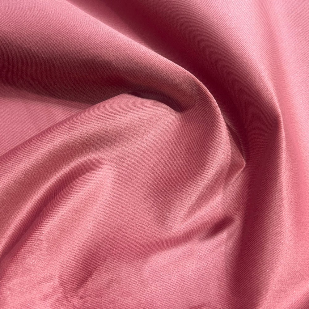 Clearance Fire Retardant Velvet Salmon 1