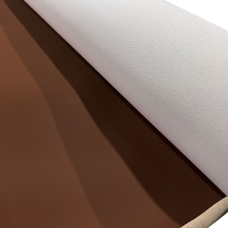 Marine Vinyl Leatherette Fabric Tan3