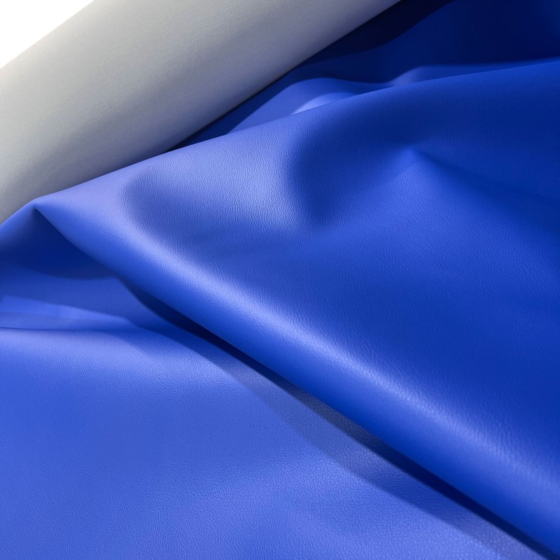 Marine Vinyl Leatherette Fabric Royal4