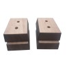 Wooden Block Replacement Legs x4