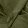 Cotton Velvet Fabric Dressmaking Olive Green