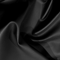 Luxury Soft Feel Leather Look Fabric Black 2