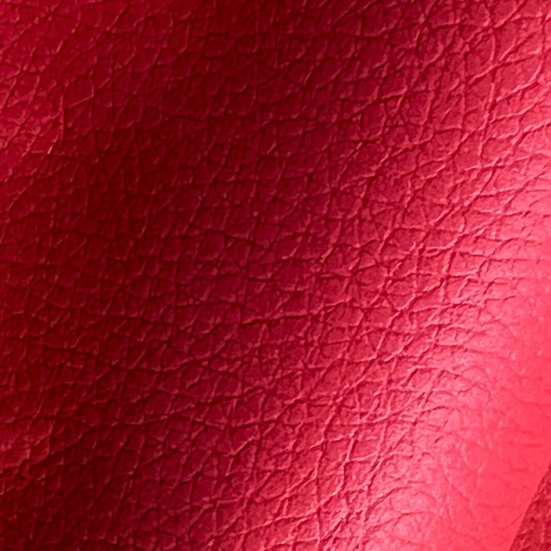 Luxury Soft Feel Leather Look FabricRed3