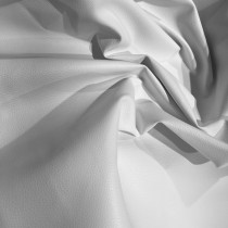Luxury Soft Feel Leather Look Fabric White3