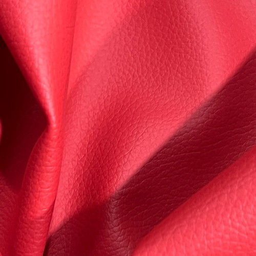 Luxury Soft Feel Leather Look FabricR Grey2