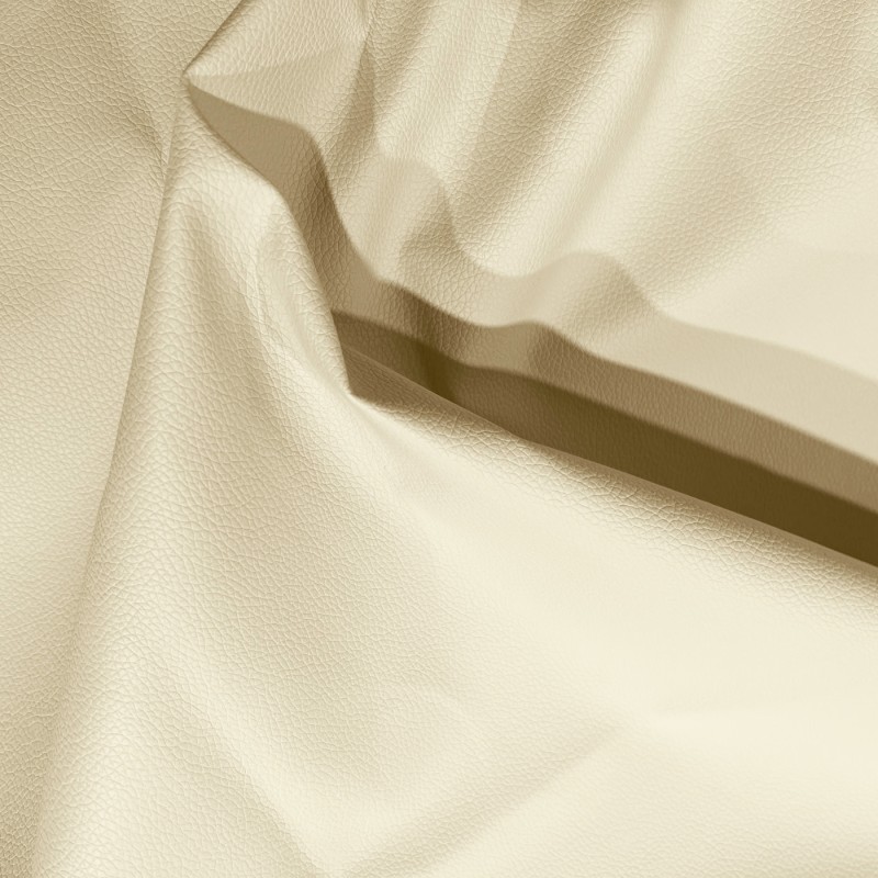 Luxury Soft Feel Leather Look FabricR Grey2