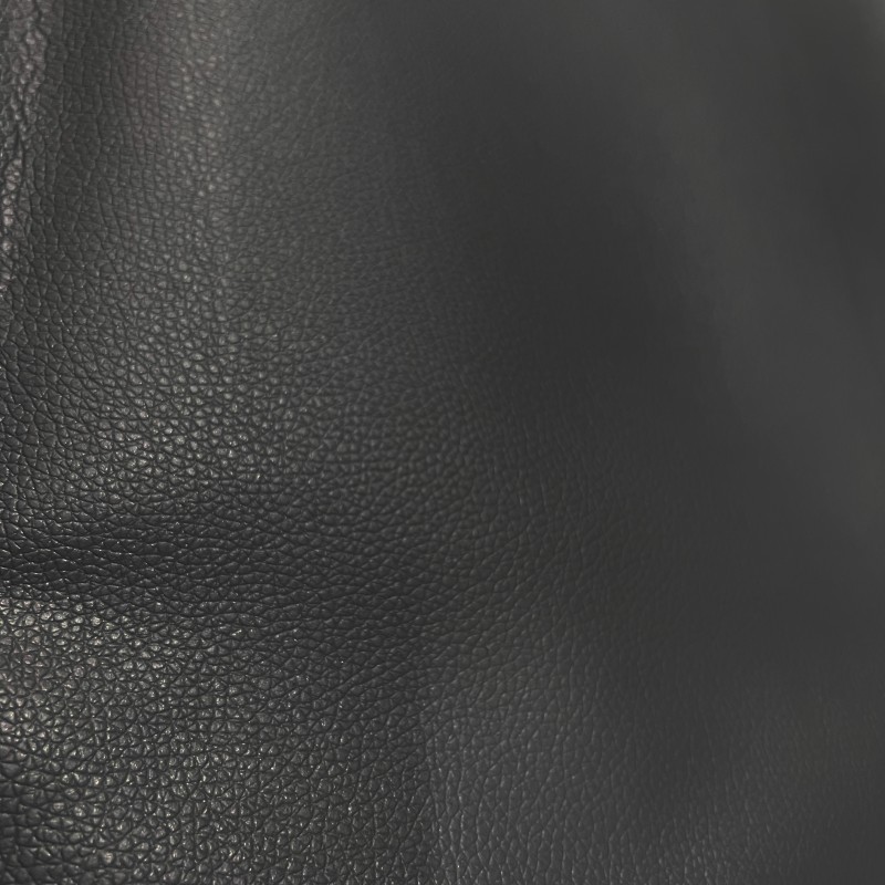 Luxury Soft Feel Leather Look FabricR Grey2