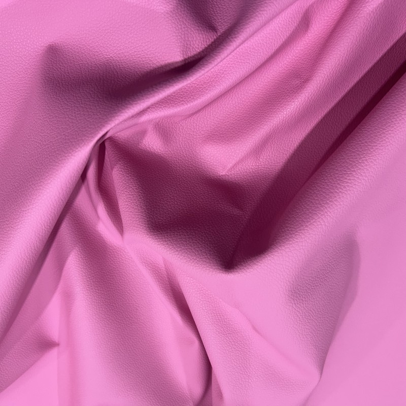 Luxury Soft Feel Leather Look FabricR Pink