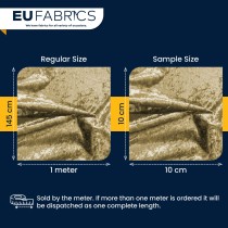 Mushroom Bling Fire Retardant Upholstery Fabric  