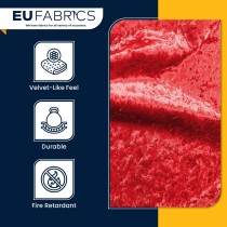 Post Box Bling Fire Retardant Upholstery Fabric