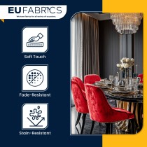 Post Box Bling Fire Retardant Upholstery Fabric