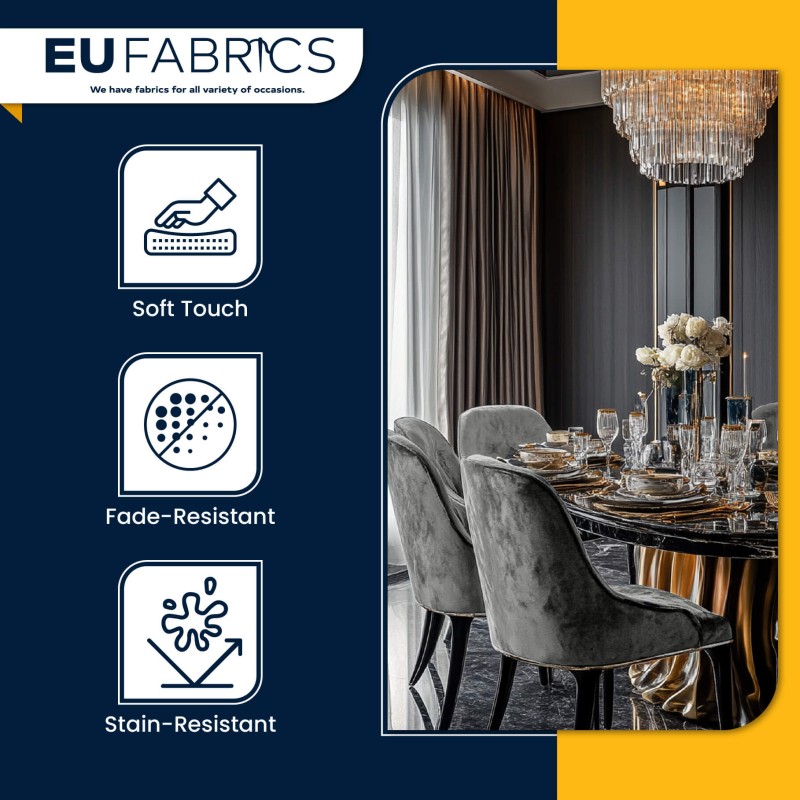 Bling Fire Retardant Upholstery Fabric  Bling 2