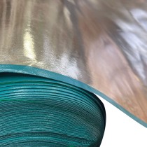 Metalized foil laminate