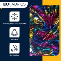 Large Rainbow Fishscale Foil