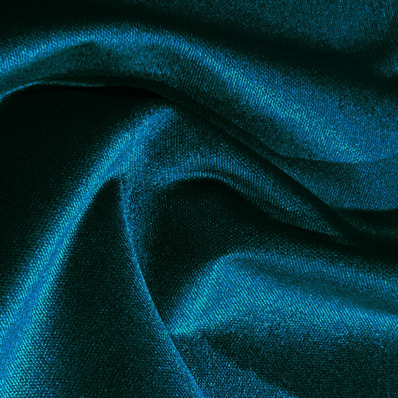 Upholstery Velvet Feel Turq1