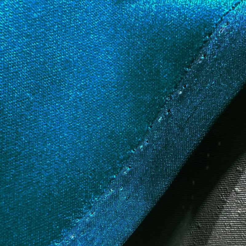 Upholstery Velvet Feel Turq4