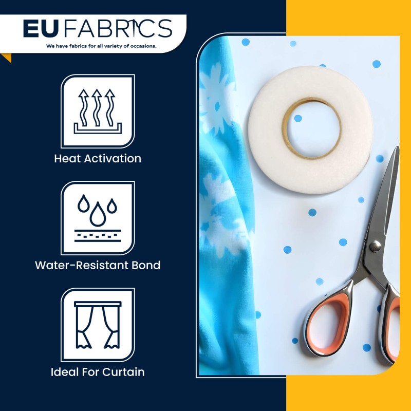 Curtain Hemming Tape Iron On 20mm