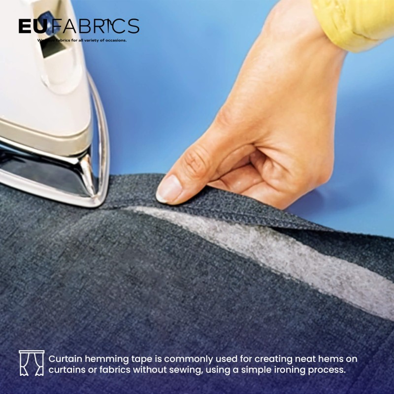 Curtain Hemming Tape Iron On 20mm