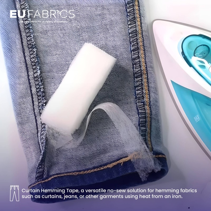 Curtain Hemming Tape Iron On 20mm