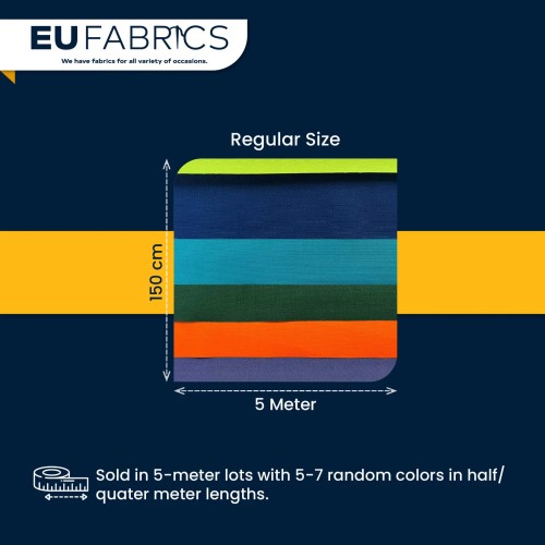 5m Waterproof Fabric Job Lot