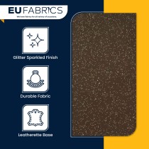 Glitter Leatherette Vinyl Fabric