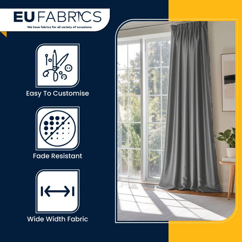 Silver Jersey Foil Fabric 4 Way Stretch