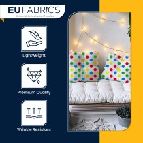 Polycotton Spot Fabric 20mm Printed Design