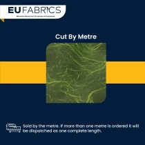 Green Flecked Polyester Fabric