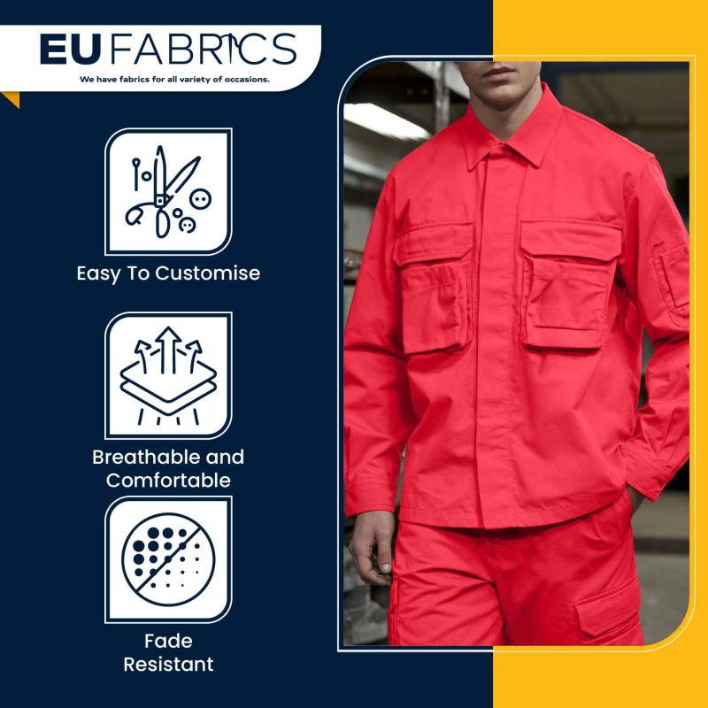 Polycotton Drill Fabric