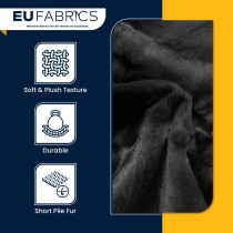 Luxury Acrylic Short Pile Fur Fabric 