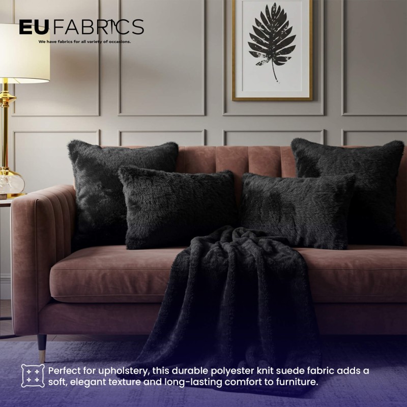 Luxury Acrylic Short Pile Fur Fabric 