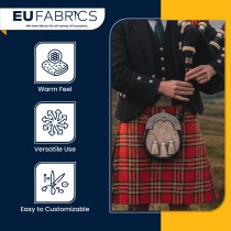 Royal Stewart Tartan Fabric