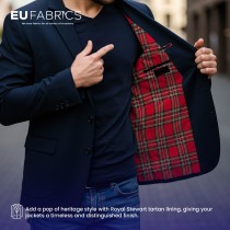 Royal Stewart Tartan Fabric