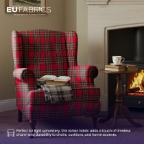 Royal Stewart Tartan Fabric