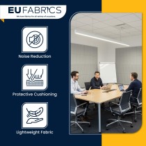 Acoustic Fabric for Soundproofing White