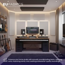 Acoustic Fabric for Soundproofing White